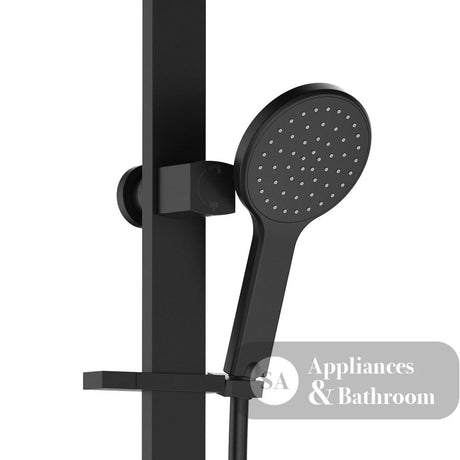 Fienza Kaya Deluxe Twin Shower Matte Black 455119B Showers