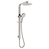 Fienza 455119BN Kaya Deluxe Twin Shower Brushed Nickel - Twin Showers