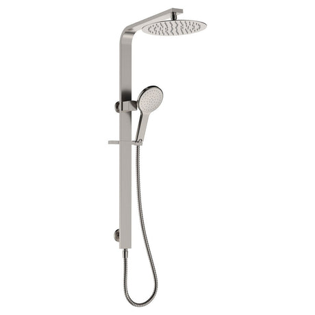 Fienza 455119BN Kaya Deluxe Twin Shower Brushed Nickel - Twin Showers
