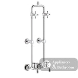 Fienza 455122 Lillian Exposed Rail Shower & Bath Set Chrome - Showers