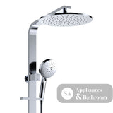 Fienza 455124 Empire Slim Deluxe Twin Shower Chrome - Twin Showers