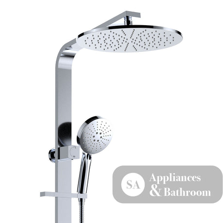 Fienza 455124 Empire Slim Deluxe Twin Shower Chrome - Twin Showers