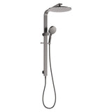 Fienza 455124GM Empire Slim Deluxe Twin Shower Gun Metal - Twin Showers