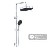 Fienza 455138 Kuro Twin Shower Round Head Chrome