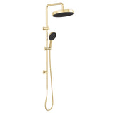 Fienza 455138UB Kuro Twin Shower Round Head Urban Brass