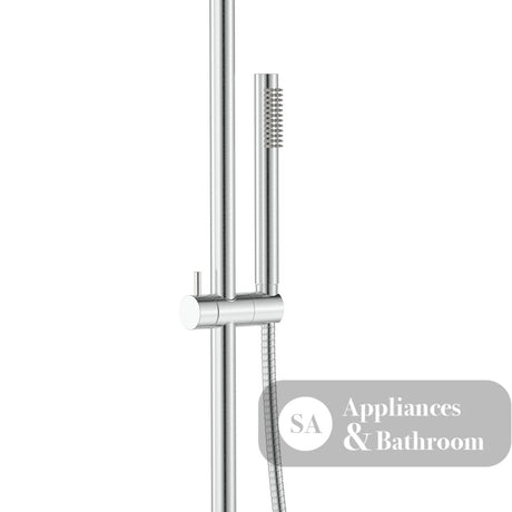 Fienza 455189 Kaya Wall Mounted Outdoor Twin Shower Brushed Stainless Steel - Twin Showers