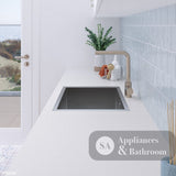 Fienza 50L Stainless Steel Square Laundry Sink 68501 - Special Order Insert Sinks