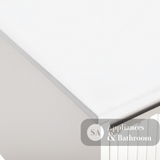 Fienza 512-105 Pure White Solid Surface Stone 1500mm (No Tap Hole) - Vanity Bench tops