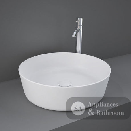 Fienza 606000W Moon Above Counter RAK Basin Round White - Basins
