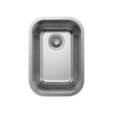 Fienza 68100 Tiva 345 Kitchen Sink Single Bowl Stainless Steel - Top Mounted Kitchen Sinks