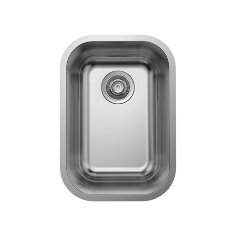 Fienza 68100 Tiva 345 Kitchen Sink Single Bowl Stainless Steel - Top Mounted Kitchen Sinks
