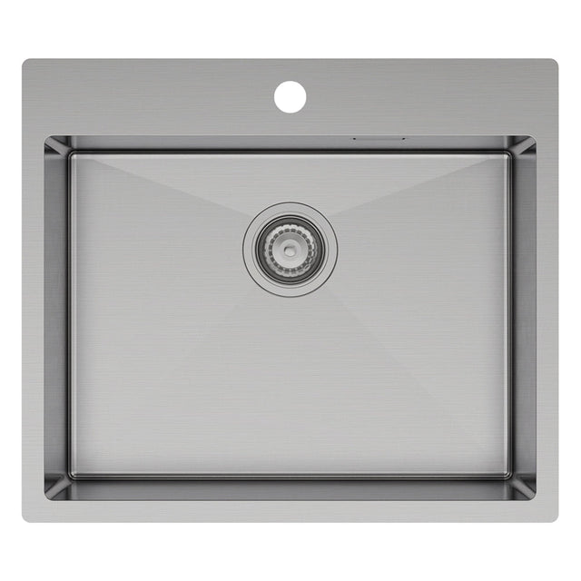 Fienza 68503-OF 50L Square Laundry Sink with Overflow - Laundry Insert Sinks