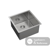 Fienza 68504 Hana 504 30L Stainless Steel Laundry Sink with Overflow - Laundry Insert Sinks