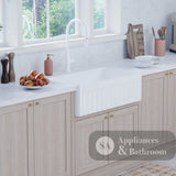 Fienza 68706 Olivia Large Single Butler Sink 840X460X255Mm White - Special Order Kitchen Sinks