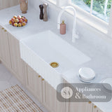 Fienza 68706 Olivia Large Single Butler Sink 840X460X255Mm White - Special Order Kitchen Sinks