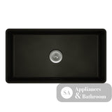 Fienza 68708 Benson Large Single Butler Sink Matte Black - Special Order Kitchen Sinks