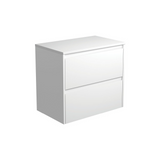 Fienza 75BW Amato 750 Wall Hung Cabinet Satin White Cabinet Only - Cabinet Only