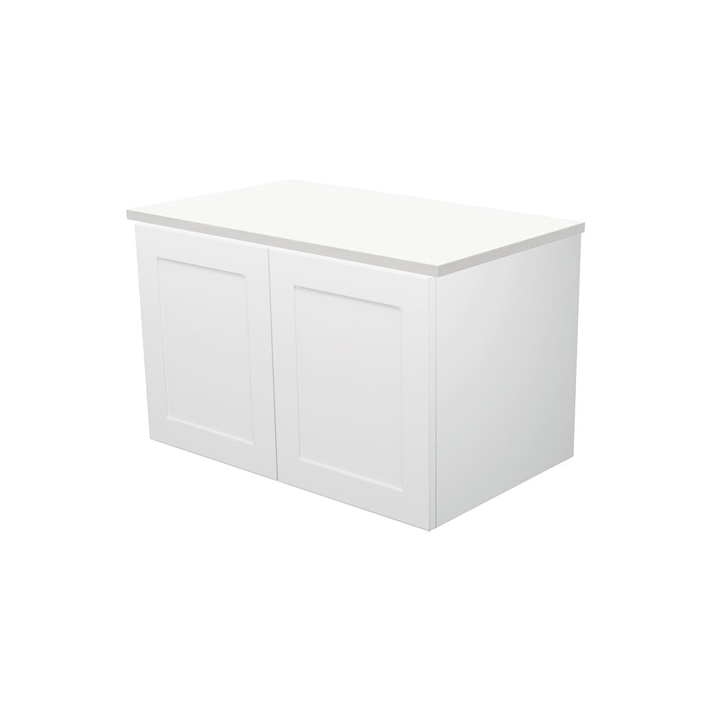 Fienza 75ML Mila 750mm Wall-Hung Cabinet Left Drawer Cabinet Only - Cabinet Only