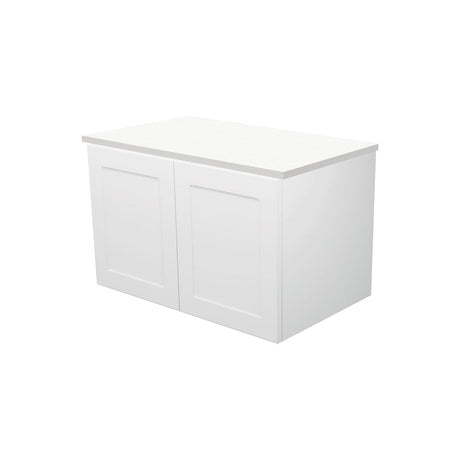 Fienza 75ML Mila 750mm Wall-Hung Cabinet Left Drawer Cabinet Only - Cabinet Only
