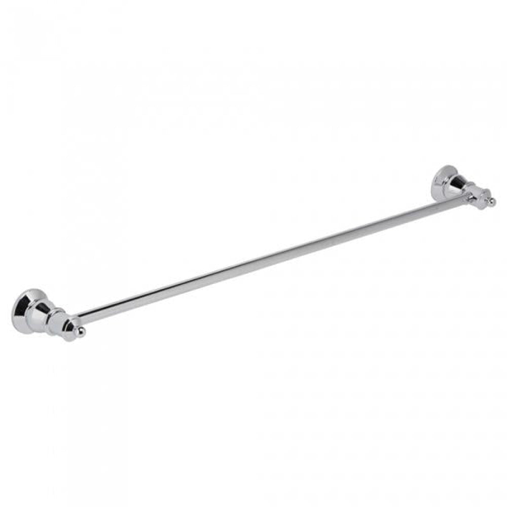 Fienza 81001 Adjustable Lillian Single Towel Rail Chrome - Towel Rail