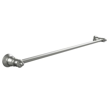 Fienza 81001BN Adjustable Lillian Single Towel Rail Brushed Nickel - Towel Rail