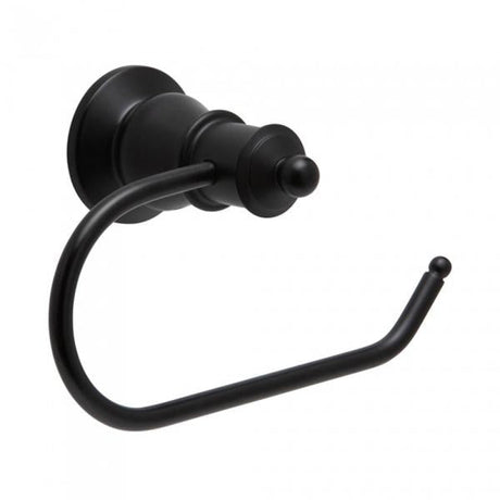 Fienza 81003B Lillian Toilet Roll Holder Matte Black - Toilet Roll Holder