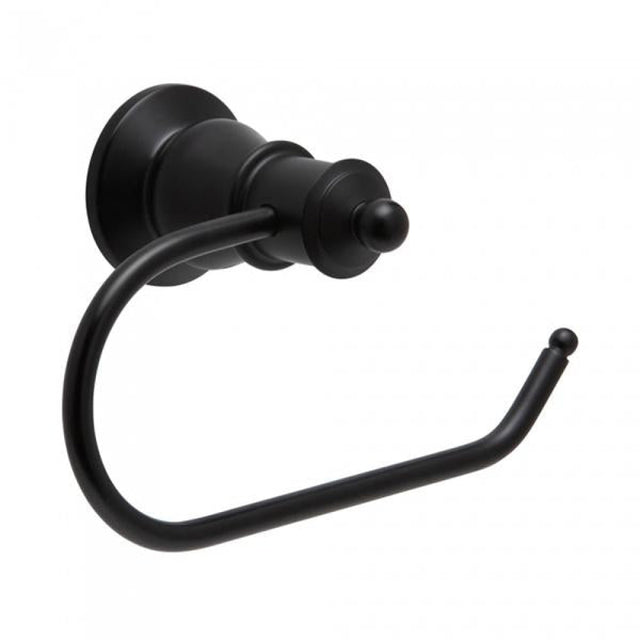 Fienza 81003B Lillian Toilet Roll Holder Matte Black - Toilet Roll Holder