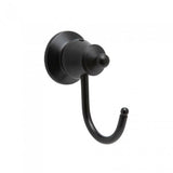 Fienza 81004B Lillian Robe Hook Matte Black - Robe Hooks