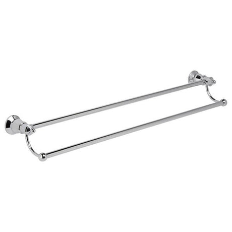 Fienza 81008 Lillian Adjustable Double Towel Rail 800mm Chrome - Double Towel Rail
