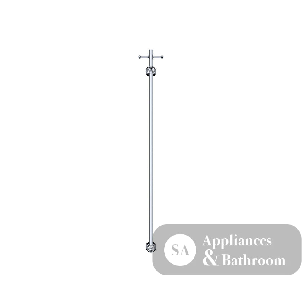 Fienza 8101000 Lillian Vertical Heated Towel Rail 93 x 1000mm Chrome