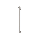 Fienza 8101000BN Lillian Vertical Heated Towel Rail 93 x 1000mm Brushed Nickel