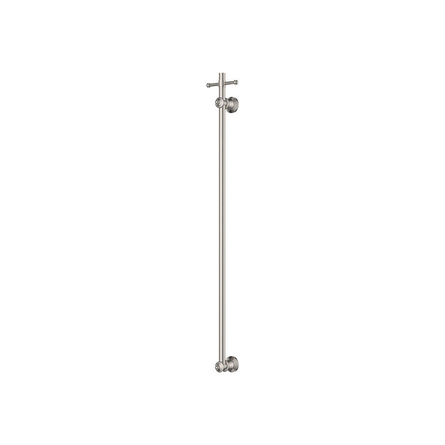 Fienza 8101000BN Lillian Vertical Heated Towel Rail 93 x 1000mm Brushed Nickel