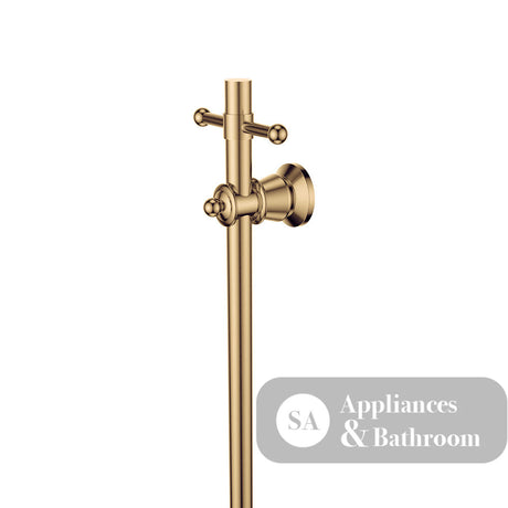 Fienza 8101000UB Lillian Vertical Heated Towel Rail 93 x 1000mm Urban Brass