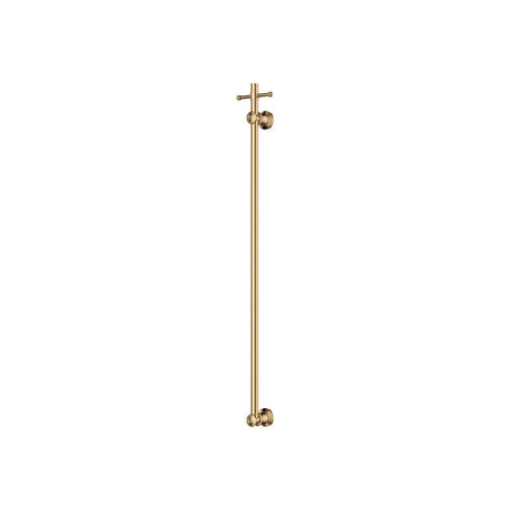 Fienza 8101000UB Lillian Vertical Heated Towel Rail 93 x 1000mm Urban Brass
