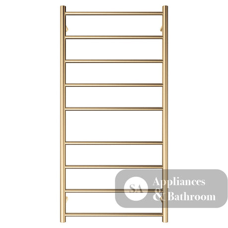 Fienza 82760120UB Isabella Heated Towel Rail 600 x 1200mm Urban Brass - Heated Towel Ladder