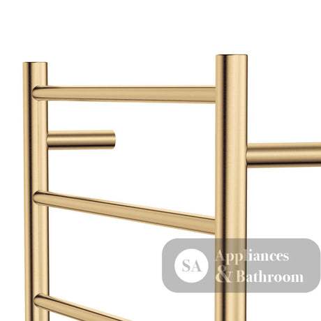 Fienza 82760120UB Isabella Heated Towel Rail 600 x 1200mm Urban Brass - Heated Towel Ladder