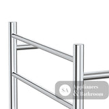 Fienza 8276055 Isabella Heated Towel Rail 600 x 550mm Chrome - Heated Towel Ladder