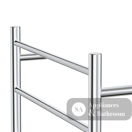 Fienza 8276055 Isabella Heated Towel Rail 600 x 550mm Chrome - Heated Towel Ladder