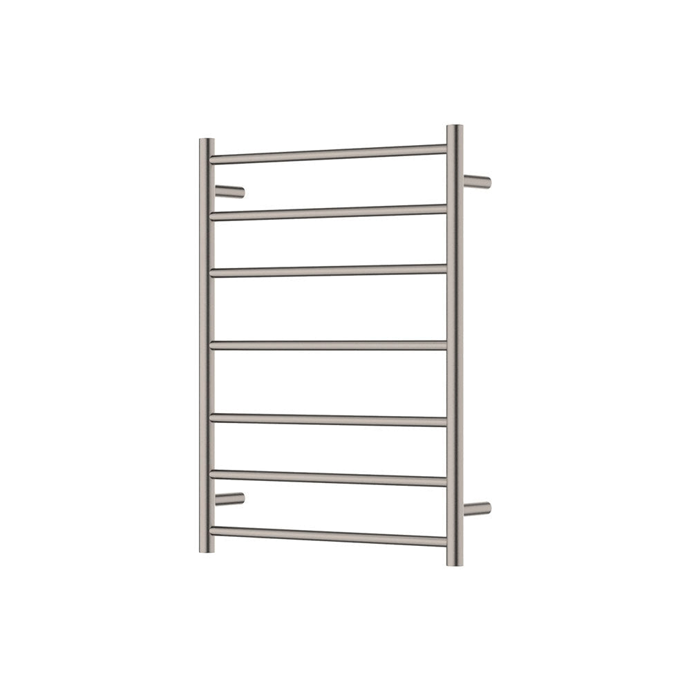 Fienza 8276080BN Isabella Heated Towel Rail 600 x 800mm Brushed Nickel