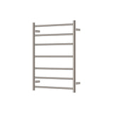 Fienza 8276080BN Isabella Heated Towel Rail 600 x 800mm Brushed Nickel