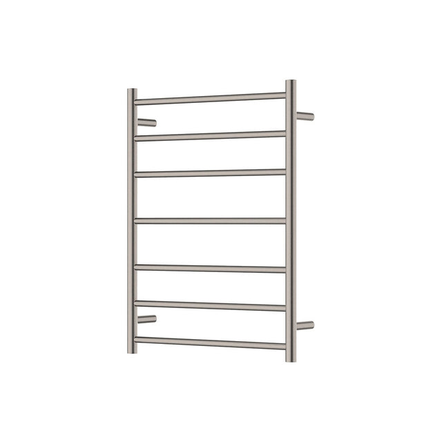 Fienza 8276080BN Isabella Heated Towel Rail 600 x 800mm Brushed Nickel