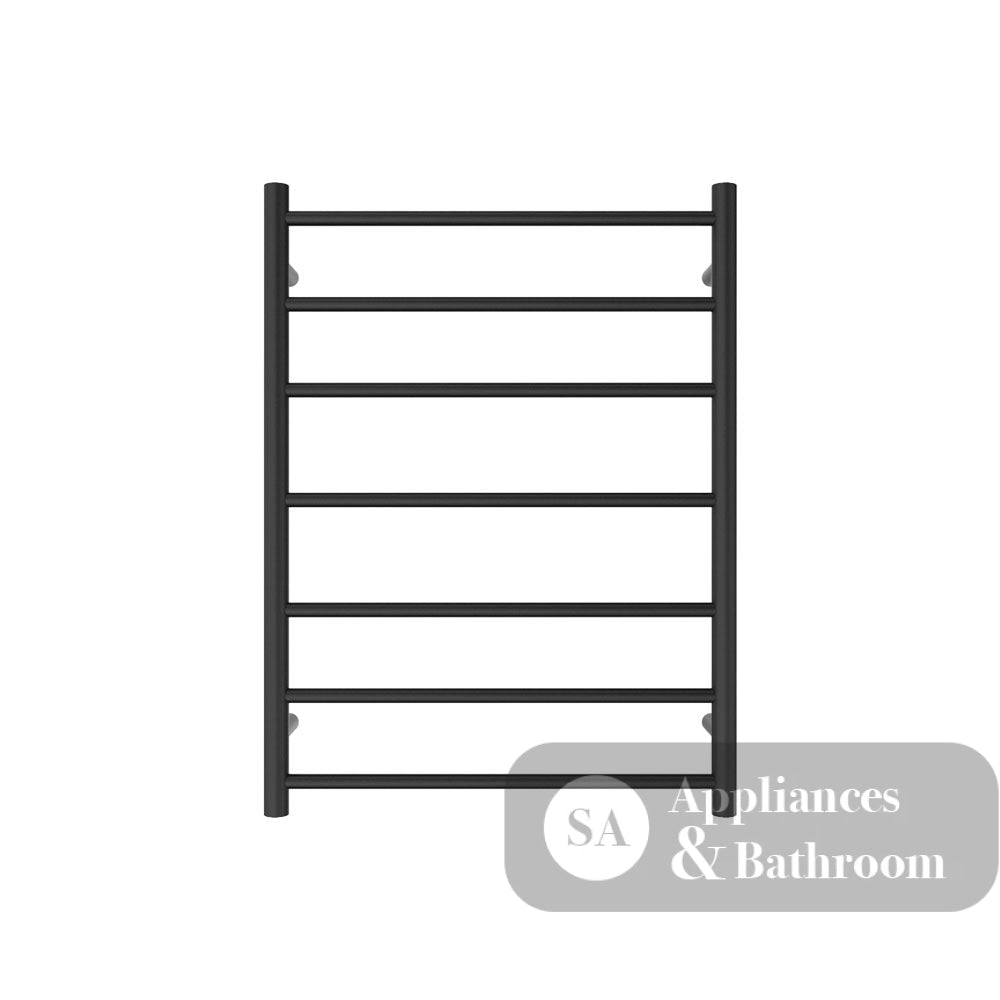 Fienza 8276080MB Isabella Heated Towel Rail 600 x 800mm Matte Black