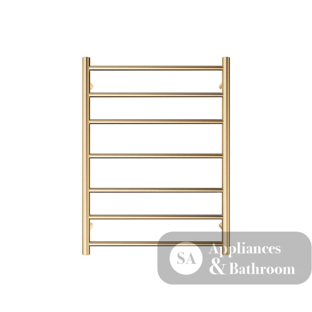 Fienza 8276080UB Isabella Heated Towel Rail 600 x 800mm Urban Brass