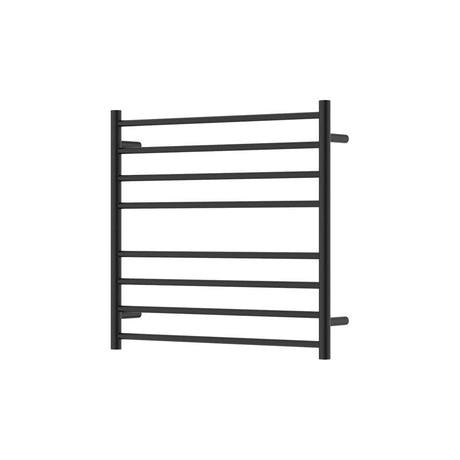 Fienza 8277570MB Isabella Heated Towel Rail 750 x 700mm Matte Black