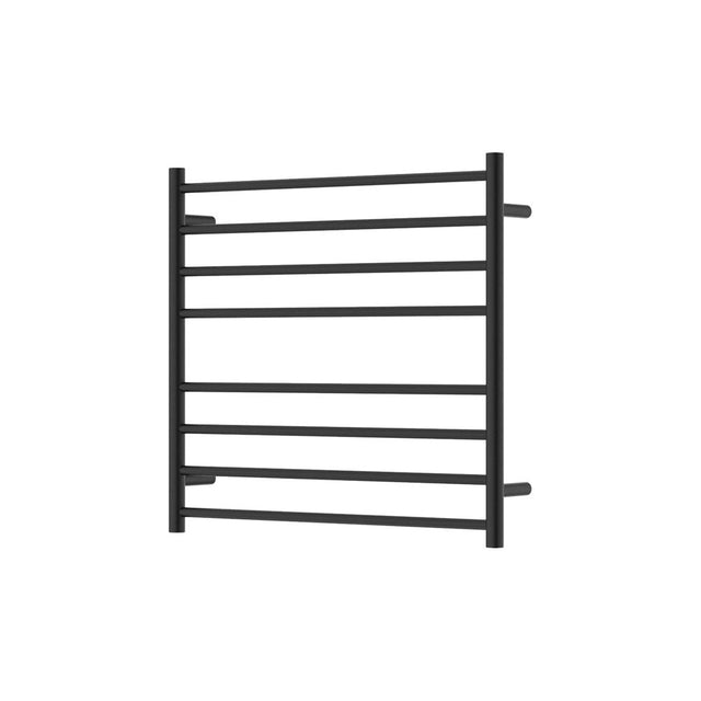 Fienza 8277570MB Isabella Heated Towel Rail 750 x 700mm Matte Black