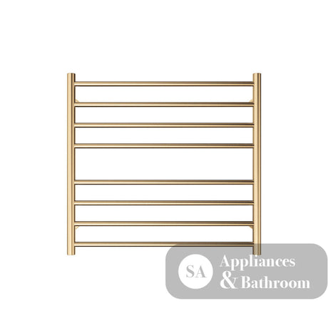 Fienza 8277570UB Isabella Heated Towel Rail 750 x 700mm Urban Brass