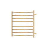 Fienza 8277570UB Isabella Heated Towel Rail 750 x 700mm Urban Brass