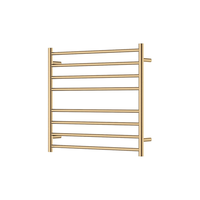Fienza 8277570UB Isabella Heated Towel Rail 750 x 700mm Urban Brass