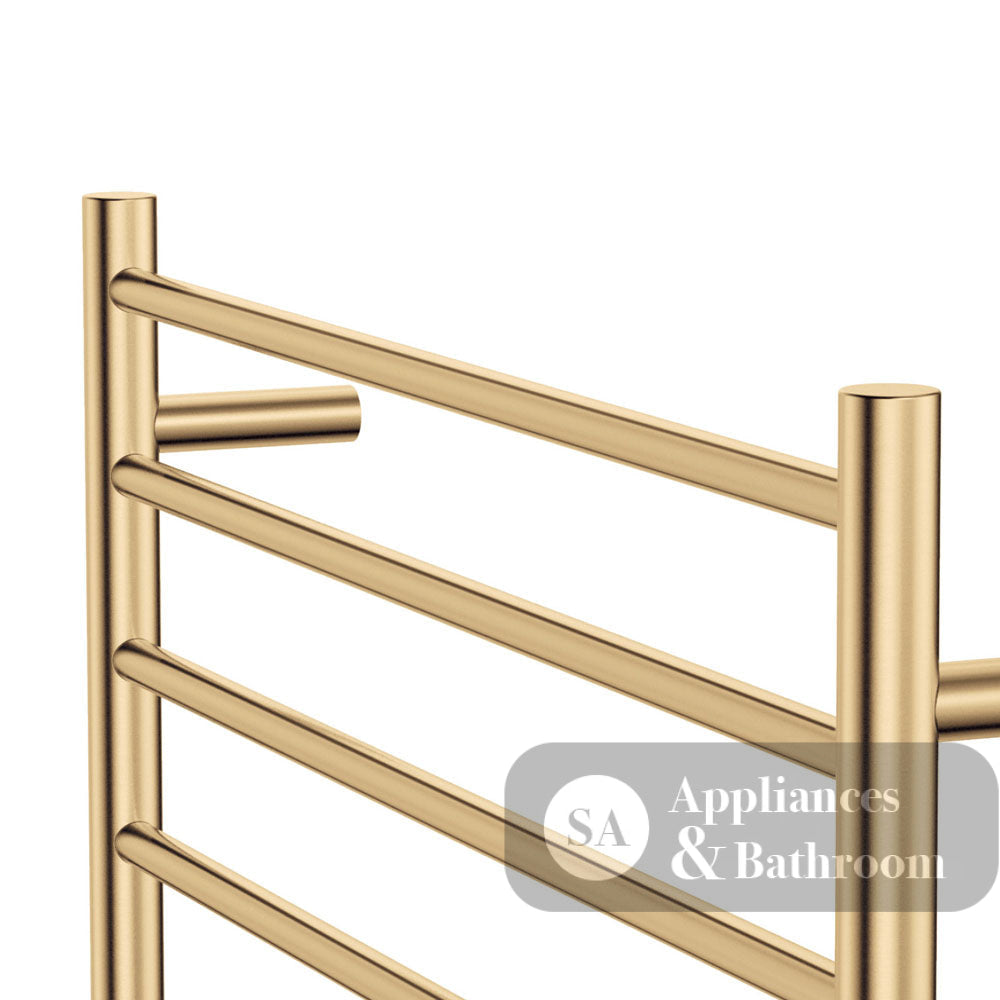 Fienza 8277570UB Isabella Heated Towel Rail 750 x 700mm Urban Brass