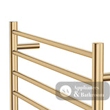 Fienza 8277570UB Isabella Heated Towel Rail 750 x 700mm Urban Brass